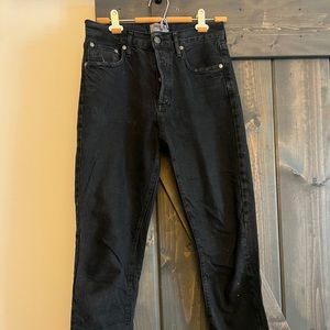 Agolde high-rise straight jeans